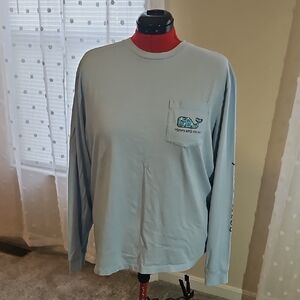 Vineyard Vines Light Blue Long Sleeve Shirt